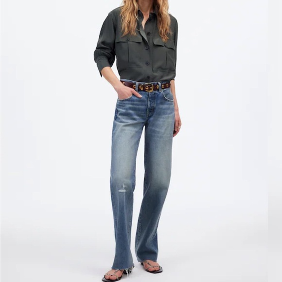 Madewell Easy Dean Straight Jeans - Picture 10 of 10